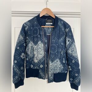 Scotch and Soda Bedouin Blue Bomber Jacket